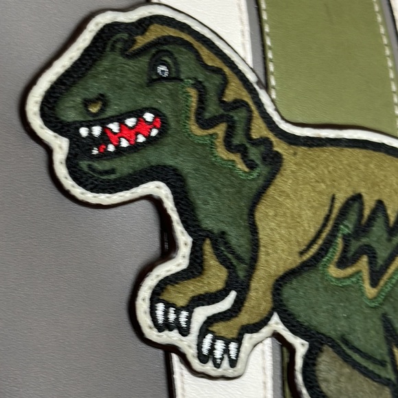 Coach Rexy Dinosaur XL Extra Large Rogue Brief Crossbody Handbag bag Patch Dino - Picture 15 of 15